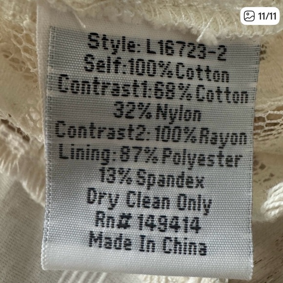 Johnny Was Floral Embroidered Shirt - Picture 7 of 8